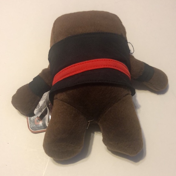 (SOLD) ⭐️ host pick ⭐️ KARATE NINJA DOMO 9" Plush STUFFED ANIMAL Toy - Picture 3 of 7